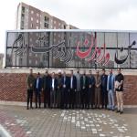  بازدید رئیس و اعضای شورای اسلامی شهر اسلامشهر از مراحل تکمیل و راه‌اندازی پروژه گذر گردشگری ابتدای شهرک واوان